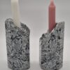 Pinolith Kerzenhalter (2 Fach)